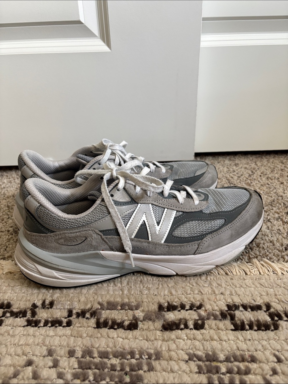 New Balance 990v6 Running Shoes Men's 11.5 2A Grey Made in USA M990GL6 - Picture 4 of 8